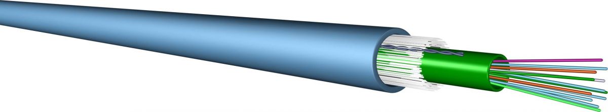 LWL-Kabel U-DQ(ZN)BH 1x4 Fasern OS2 2kN Schnittlänge