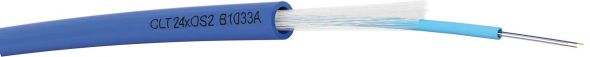 LWL-Kabel A/I-DQ(ZN)BH 2x12 Fasern OS2 2kN Schnittlänge LWL-Kabel A/I-DQ(ZN)BH 2x12 Fasern OS2 2kN Schnittlänge
