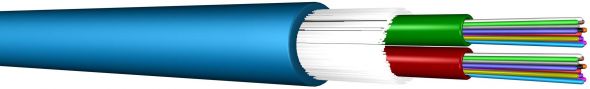 LWL Kabel U-DQ(ZN)BH 2x12 Fasern OS2 3kN Schnittlänge LWL Kabel U-DQ(ZN)BH 2x12 Fasern OS2 3kN Schnittlänge