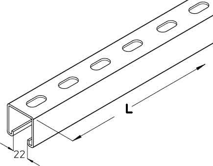 Konsolhalter KHA 8-60F