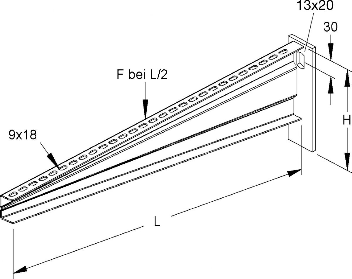 Ausleger 16B2-700