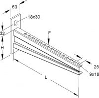 Wandausleger KTASS 400