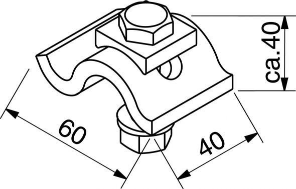 Spannklauen paar 16A4-13-D