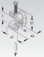 Profilklemme PKS M6/10-40 F