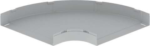 Flachbogen 90° grau 66630-48