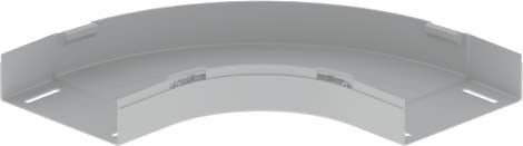 Flachbogen 90° grau 66210-48 Flachbogen 90° grau 66210-48