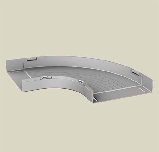 Flachbogen 90Grad 66110 Flachbogen 90Grad 66110