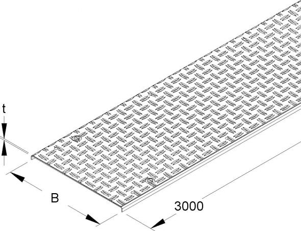 Kabelrinnendeckel RDVSRSL 600