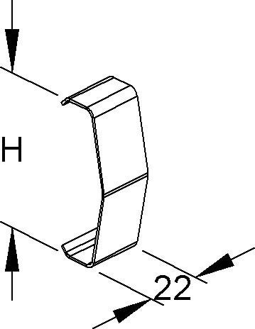 Deckelhalteklammer RDHK 60 E2