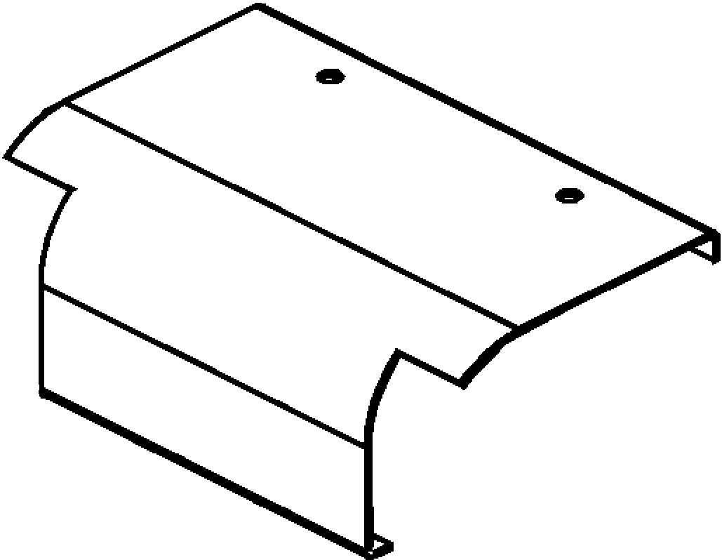 Endabgangsblech KLAB 400