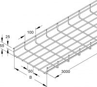 Gitterrinne MT 54.100 V