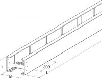 GFK-Kabelleiter UL 100.700/3