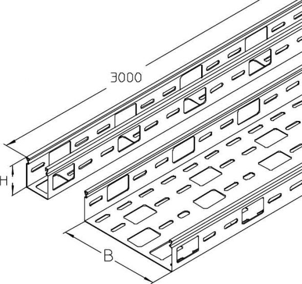 Installationsrinne RI 60-20S