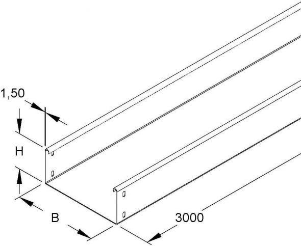 Kabelrinne RSU 85.400