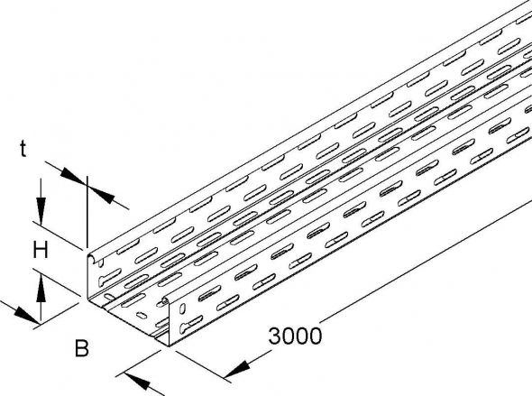 Kabelrinne RLC 60.120