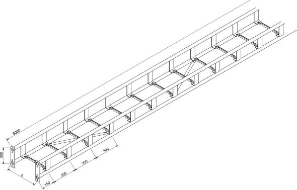 Weitspannpritsche 165C1-300 Weitspannpritsche 165C1-300