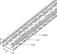 Kabelrinne 3m 151N1-06