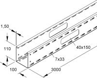 Verteilerrinne RSV 110.100 S