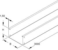 Kabelrinne RSU 110.300