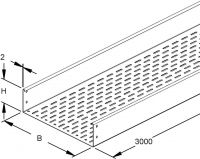 Kabelrinne RSBS 110.200 OV