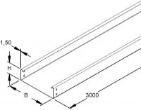 Kabelrinne RSU 60.300 F