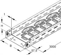 Kabelrinne RLVC 60.500 E3