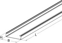 GFK-Kabelrinne KP 50.150