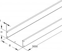 Kabelrinne RSUS 60.100 OV
