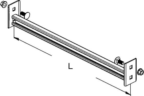 C-Sprossen 16L13-600-C