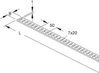 Flacheisensprossen SPM 30X5/3 B