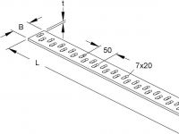 Flacheisensprossen SPM 50X5/3 B