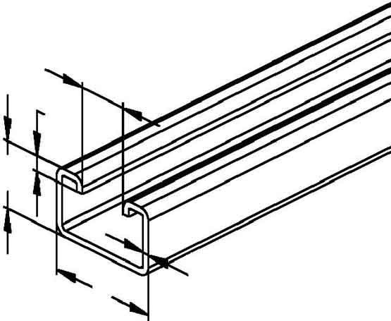 Ankerschiene 2994/4 GO Ankerschiene 2994/4 GO