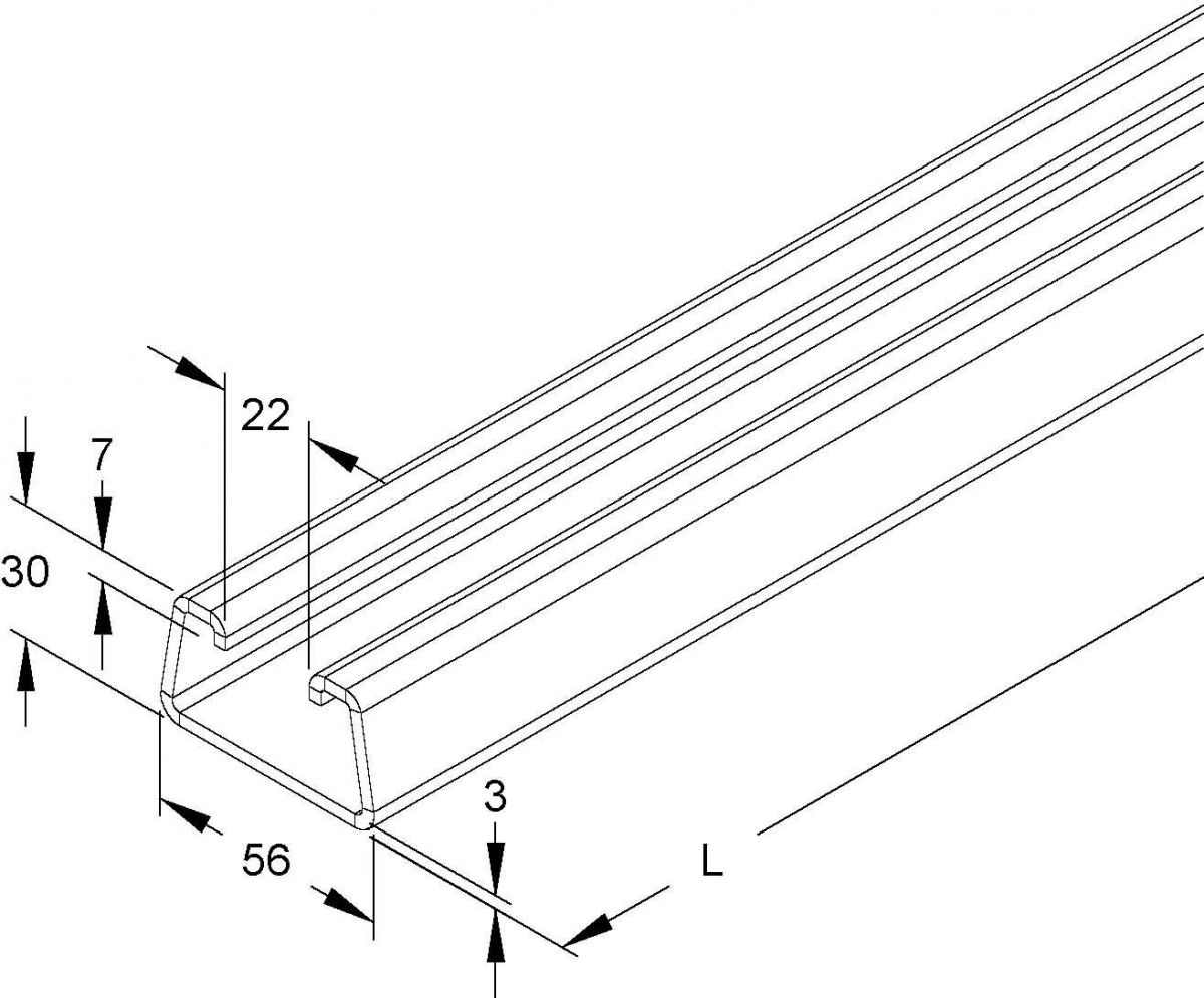 Ankerschiene 2995/6 FO Ankerschiene 2995/6 FO
