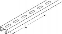 Profilschiene gelocht KHA 7-02S