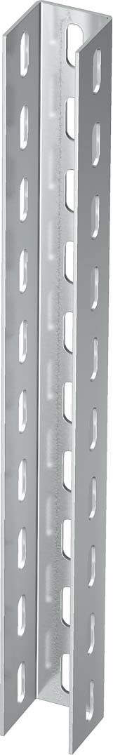 U-Stiel 3-seitig gelocht US 5 90 VA4571 U-Stiel 3-seitig gelocht US 5 90 VA4571