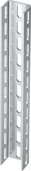 U-Stiel 3-seitig gelocht US 7 100 VA4301 U-Stiel 3-seitig gelocht US 7 100 VA4301