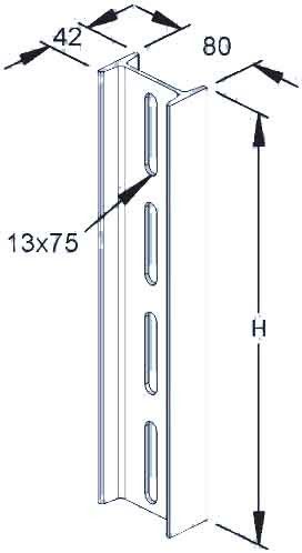 H-Stiel I80 16A13-600 H-Stiel I80 16A13-600