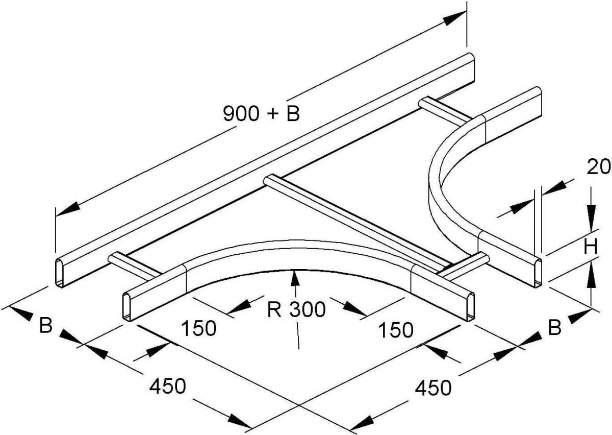 T-Stück KROT 60.125 F