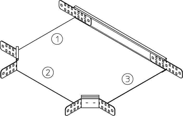 Rinnenabzweig RA 85-20S Rinnenabzweig RA 85-20S