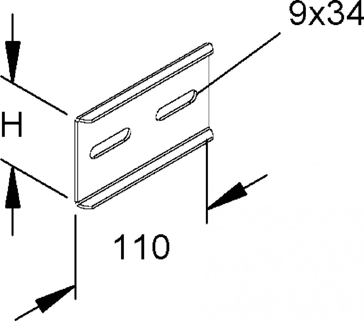 Stoßverbinder 161E11-A Stoßverbinder 161E11-A