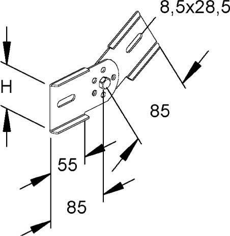 Gelenkverbinder 171E11-C Gelenkverbinder 171E11-C