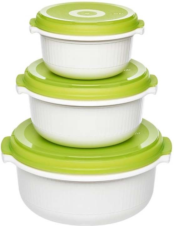 Mikrowellen-Topfset MICRO FAMILY apfelgn Mikrowellen-Topfset MICRO FAMILY apfelgn