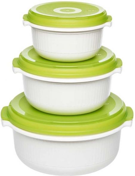 Mikrowellen-Topfset MICRO FAMILY apfelgn Mikrowellen-Topfset MICRO FAMILY apfelgn