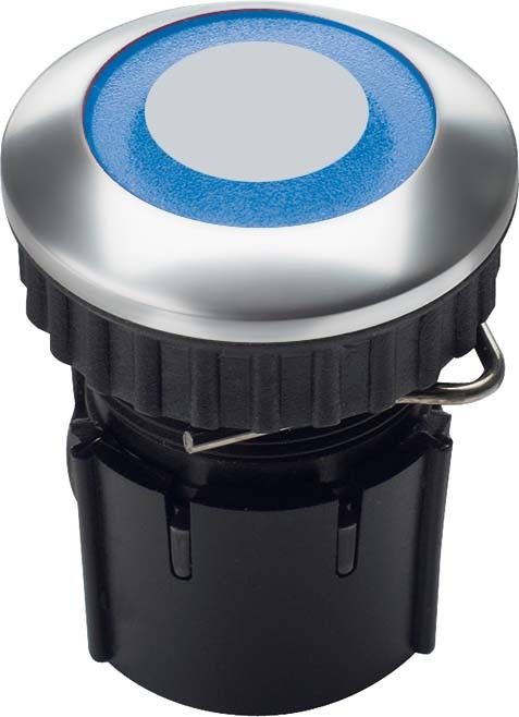 Klingeltaster LED Ring bl PROTACT 240 LED Klingeltaster LED Ring bl PROTACT 240 LED