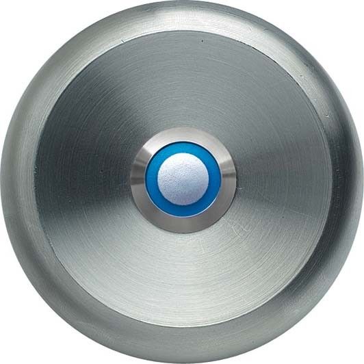 Klingeltaster rund ETA S 100 LED bl Klingeltaster rund ETA S 100 LED bl