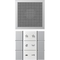 Audio-Innenstation SI AI AL 6 aluminium