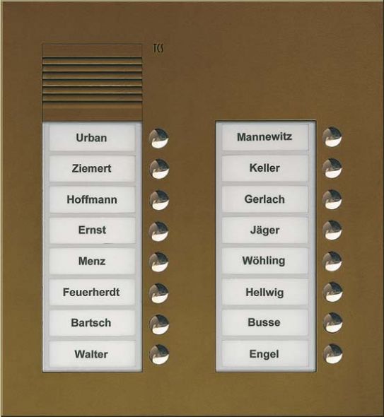 Audio Außenstation PUK 16 PUK16/2-EB Audio Außenstation PUK 16 PUK16/2-EB