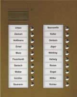 Audio Außenstation PUK 20 PUK20/2-EB
