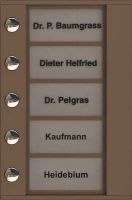 Audioaußenstation 1-reihig PDT05-EB/04