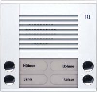 Audioaußenstation 2-reihig PES04-WS/04